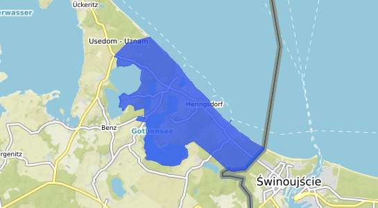 Bodenrichtwertkarte Ostseebad Heringsdorf